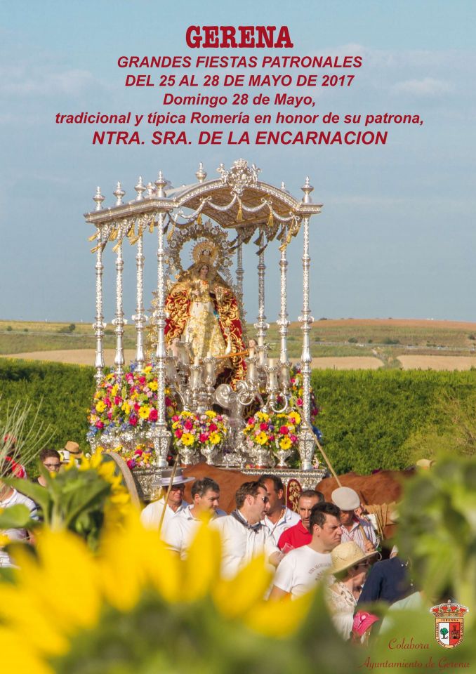 Romería en honor de Nuestra Señora de la Encarnación 2017 Gerena